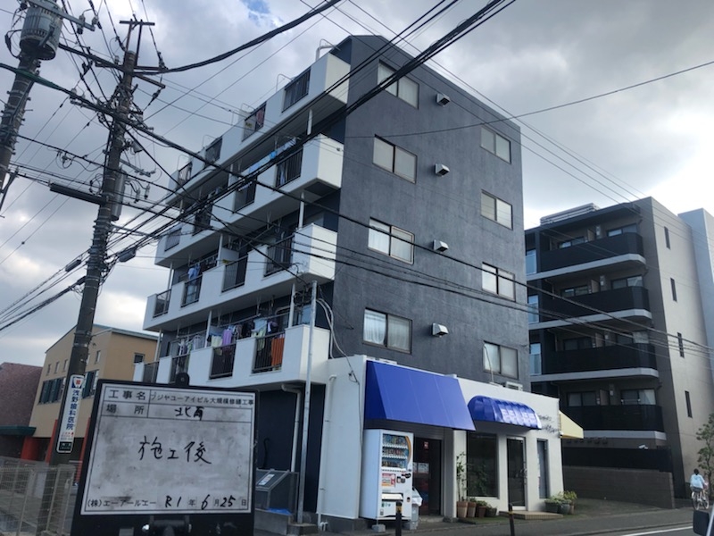 神奈川県川崎市宮前区　大規模修繕工事　施工後
